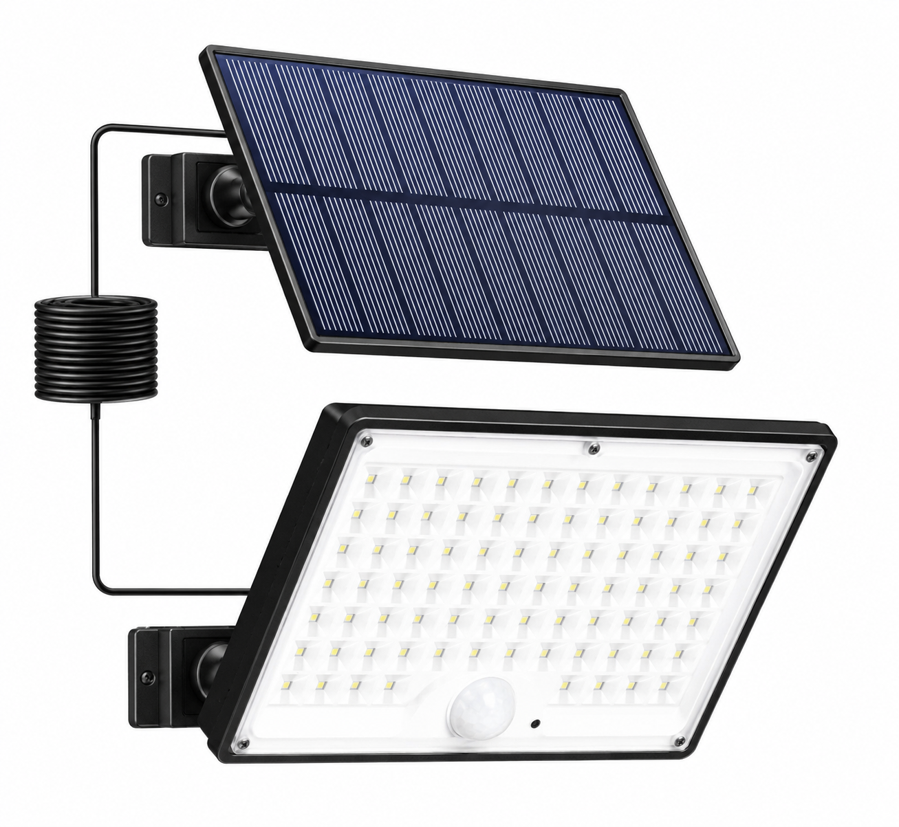 Solar-Flutlicht mit Bewegungssensor 172 LED